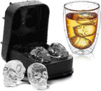 Skull Ice Cube Mold UK Halloween Skull Ice Tray & Party Drink Maker