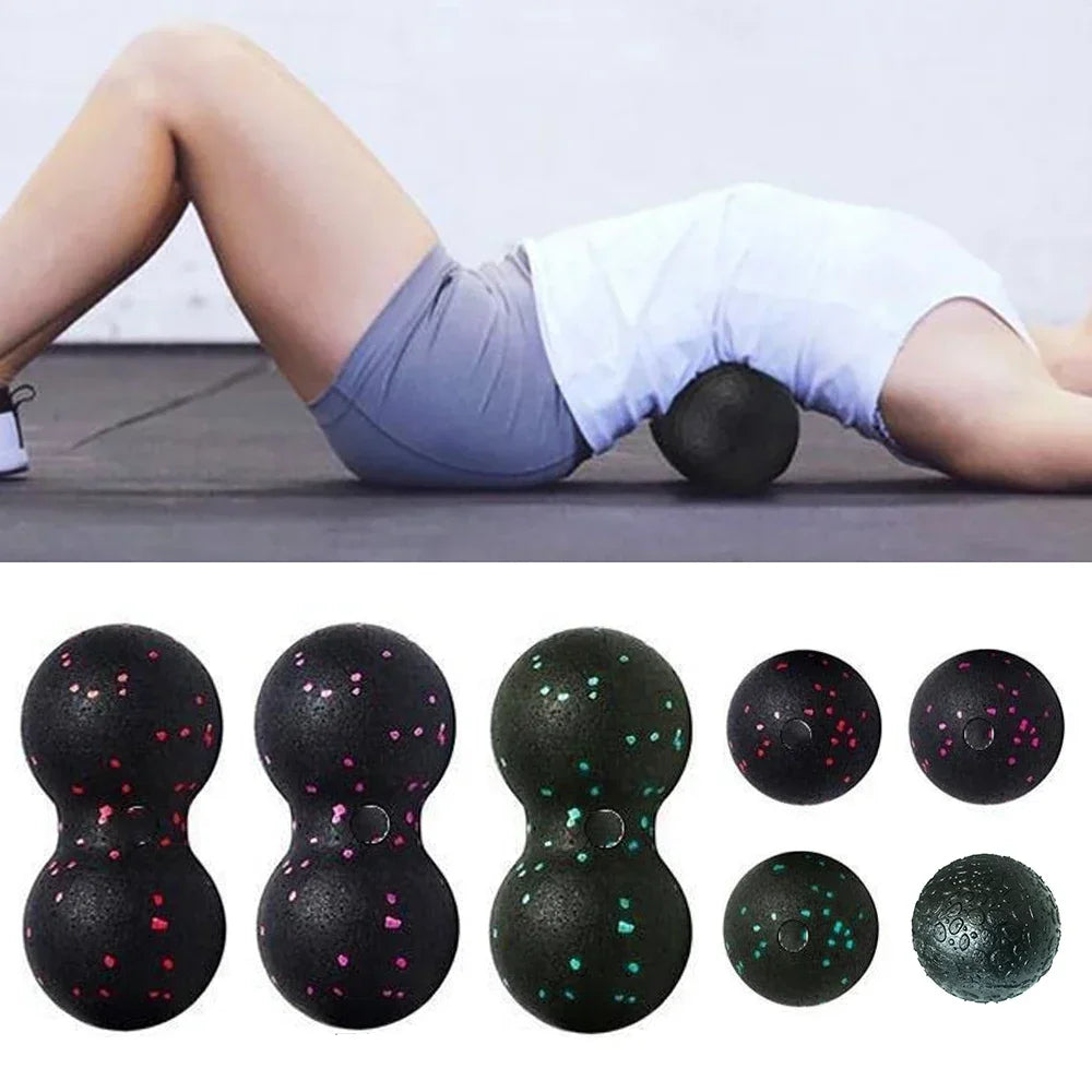 EPP 8cm Peanut Massage Ball UK Fascia & Muscle Relaxation Ball
