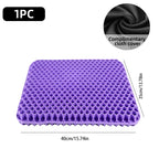Honeycomb Gel Seat Cushion Decompression Back Sciatica Car Wheelchair