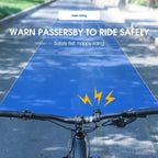 WEST BIKING USB Rechargeable Electric Bike Bell Safety Warning Horn