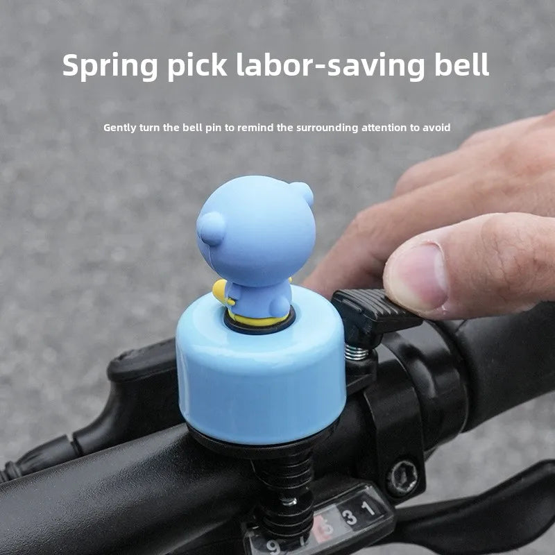 Cartoon Bicycle Bell Copper Bike Bell for Mountain & Road Bikes