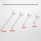 Pegboard Hooks Pack of 10 Heavy Duty Wall Organizer Hanging Hooks
