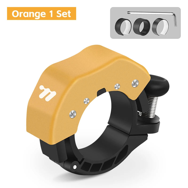 WEST BIKING Aluminum Bike Bell 85dB Loud Handlebar Warning Horn Main image