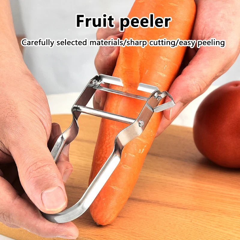Stainless Steel Vegetable Peeler Multi-Function Fruit & Potato Peeler