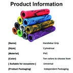 160mm MTB Handlebar Grips Extended Anti-Slip Shockproof Rubber