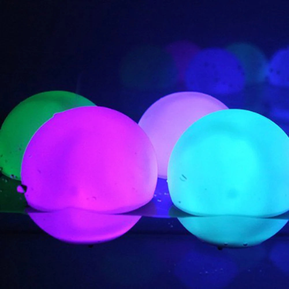 LED Glowing Inflatable Beach Ball for Pool & Party Games Main image