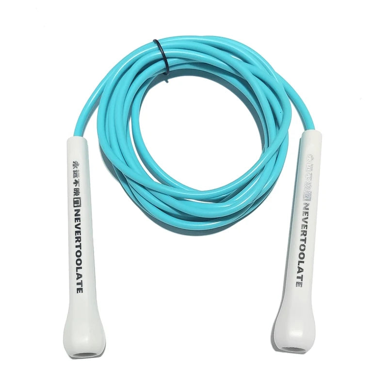 PVC Speed Jump Rope NeverTooLate Tangle Free Crossfit Fitness Rope Main image