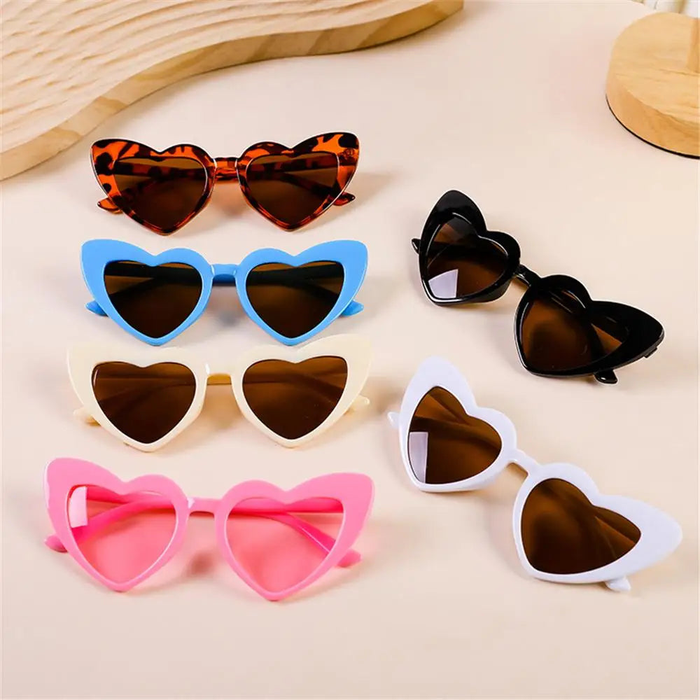 Heart-Shaped Kids Sunglasses | Vintage Toddler Eyewear 3–9 Years