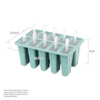 BPA Free Silicone Popsicle Mold – Reusable Easy Release Ice Pop Maker