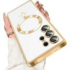 Luxury Magnetic MagSafe Case for Samsung Galaxy S21 S23 S24 S25 S26