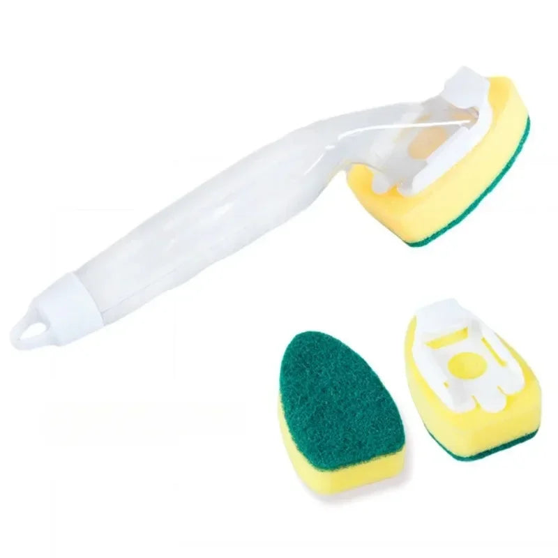 Replaceable Sponge Cleaning Brush Dish & Sink Brush