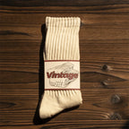Men Vintage Thick Sports Socks Towel Bottom Casual Unisex