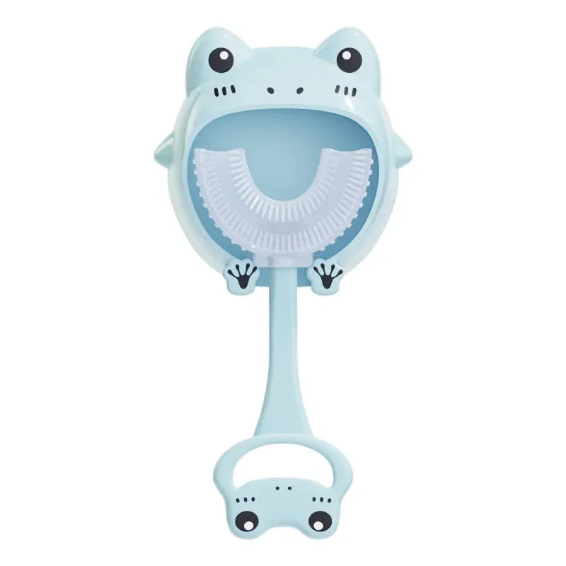 360° U Shape Baby Toothbrush Soft Silicone Kids Teeth Brush