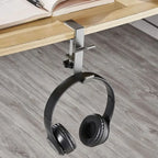 Multi Functional Headphone Stand Table Hook Hanging Holder Metal Rack for Headse