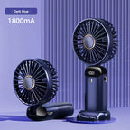 Foldable Mini Neck Fan USB Rechargeable 5-Speed Portable Fan