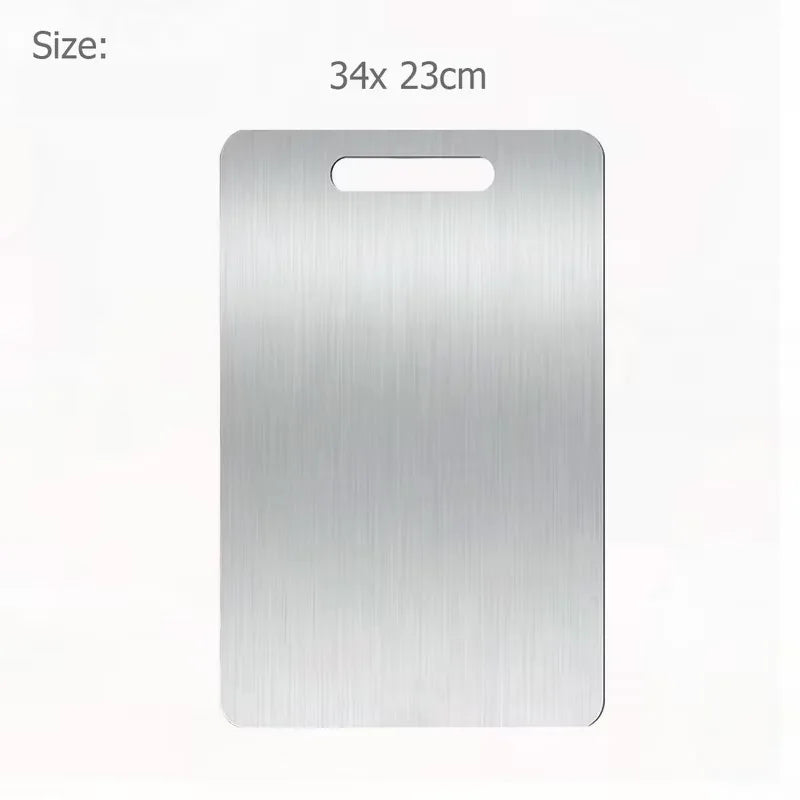 WXCOO Stainless Steel Cutting Board Double-Sided