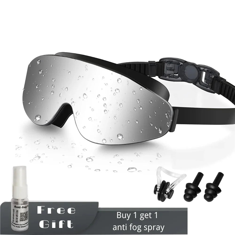 Kids Polarized Swim Goggles UK | Anti-Fog Wide View No-Leak Swimming Glasses Age 4–16
