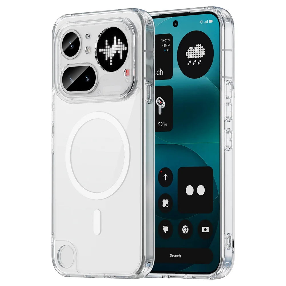 Clear Anti-Yellowing Shockproof Case for Nothing Phone 4A Pro 3A Pro