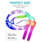 LED Light Up Jump Rope Luminous Speed Skipping Rope for Kids & Fitness