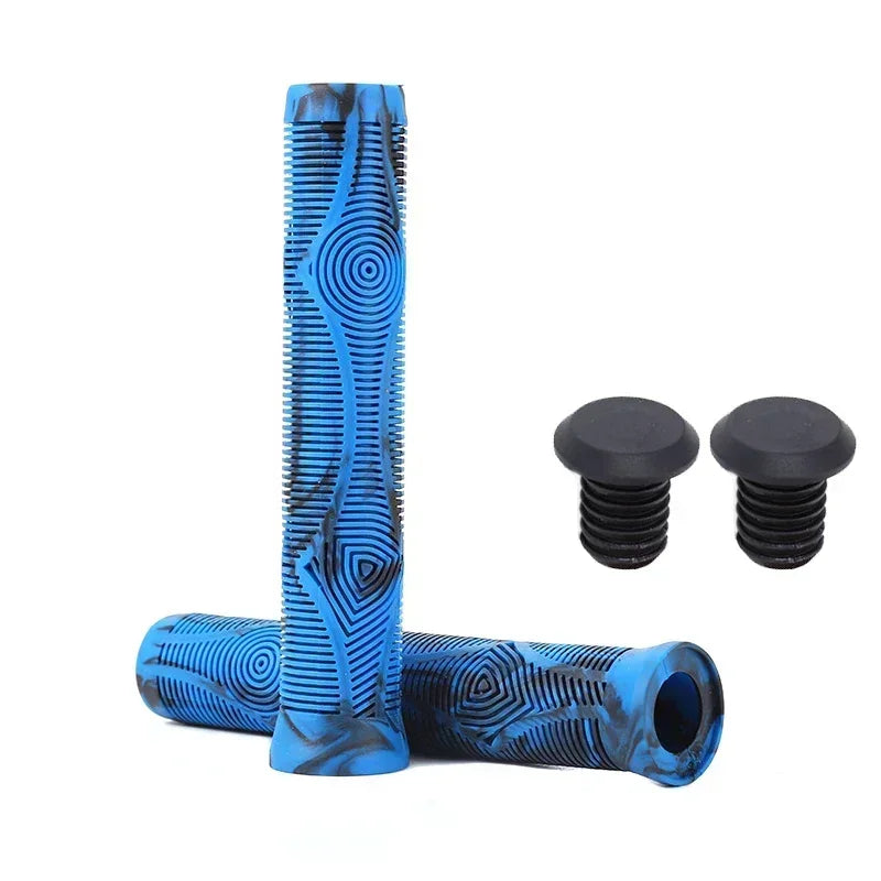 160mm MTB Handlebar Grips Extended Anti-Slip Shockproof Rubber