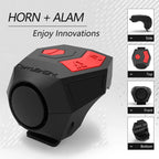 120dB USB Rechargeable Bike Horn Anti-Theft Electric Bicycle Bell
