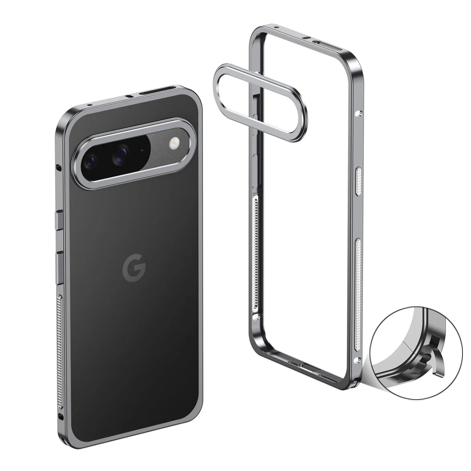 Alloy Metal Lens Protector Case For Google Pixel 10 9 Pro XL 8 Pro 7