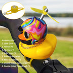 Yellow Duck Bicycle Bell Cute Cartoon Duck Bike Light Accessory
