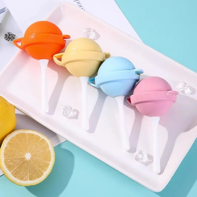 Mini Silicone Popsicle Mold – Food Grade Reusable Ice Cream & Lollipop Tray