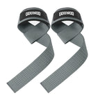 Silicone Gym Hand Grips Lifting Straps Deadlift Wrist Support Pair