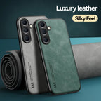 Luxury Leather Slim Case for Samsung Galaxy S21 S22 S23 S24 S25 S26