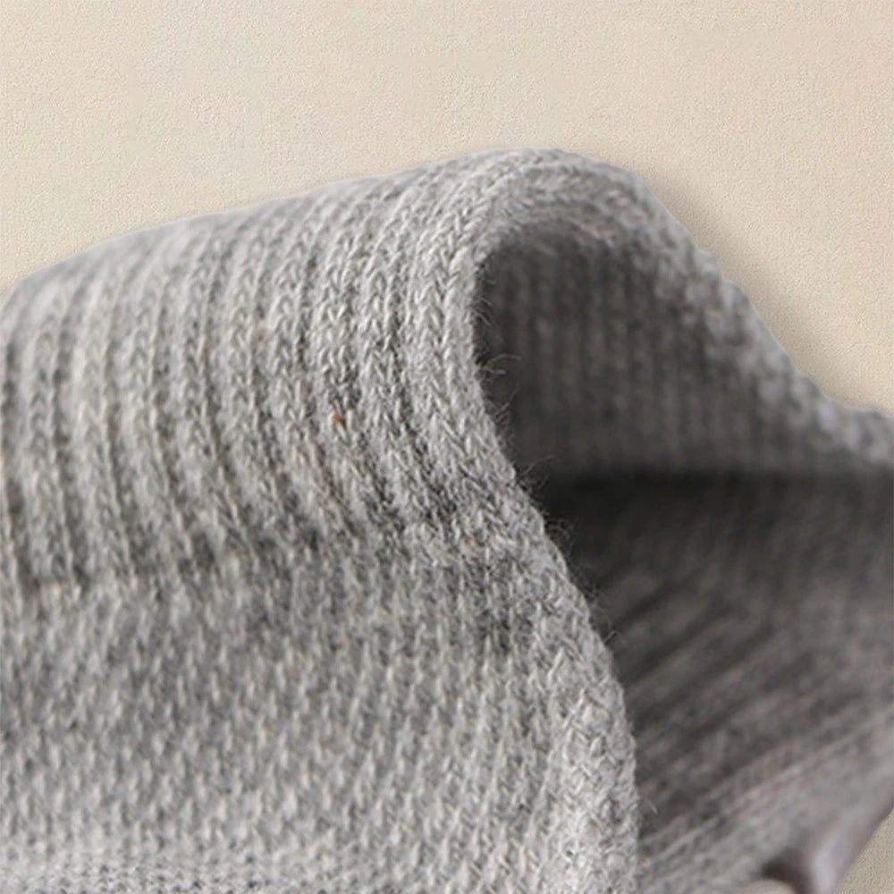 5 Pairs Men Ankle Socks Breathable Lightweight Casual Summer Trendy