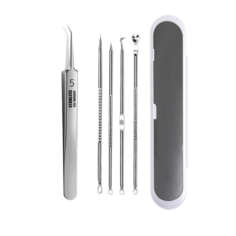 Stainless Steel Acne Blackhead Removal Needle – Pimple Extractor Tool