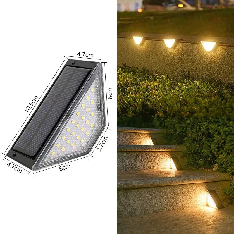Solar Deck Lights Waterproof Fence & Step Lights