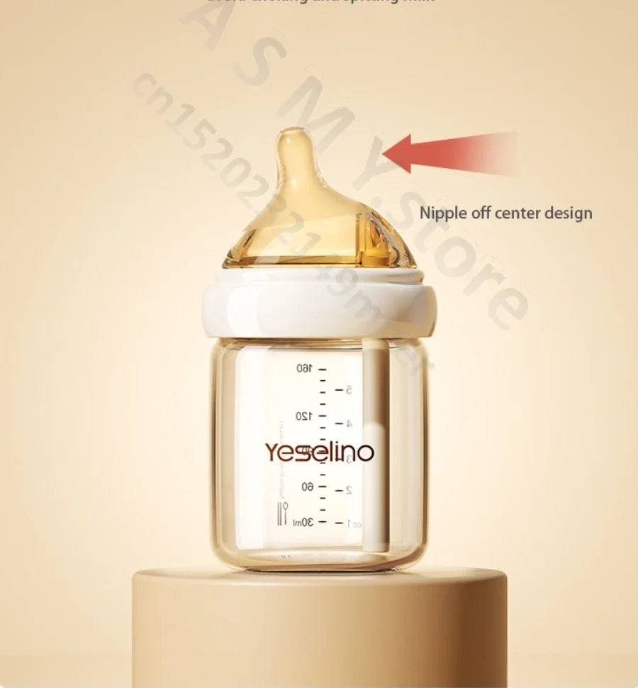 Professional Newborn Glass Baby Bottle Anti-Colic