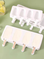 Silicone Ice Cream Mold – DIY Popsicle & Fruit Juice Ice Tray Baking Mold