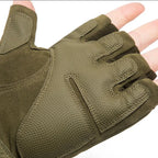 Tactical Gloves Anti Slip Half Finger Gym Fitness Wear Resistant Grips