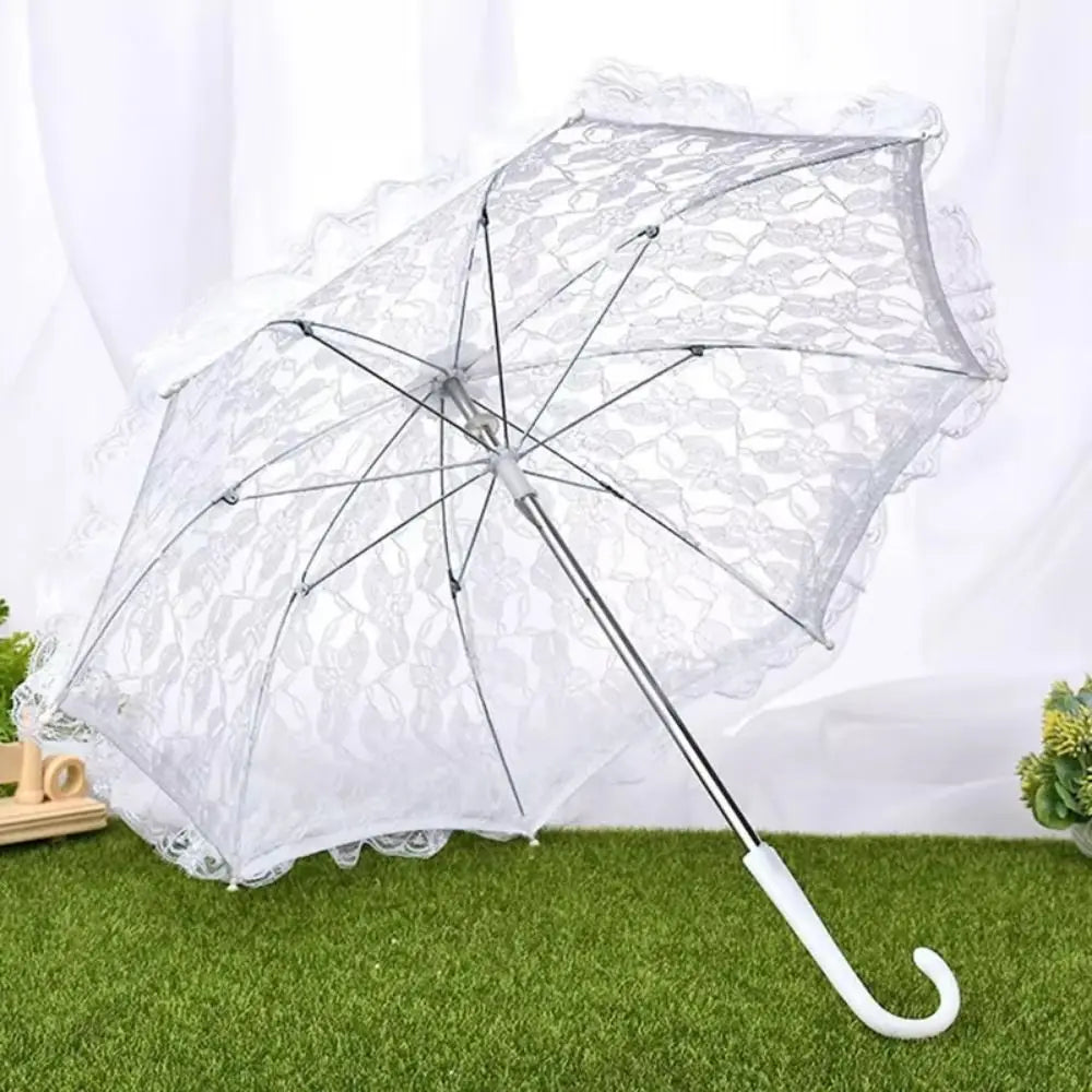 Buy Elegant Lace Bridal Umbrella Lolita Wedding Parasol