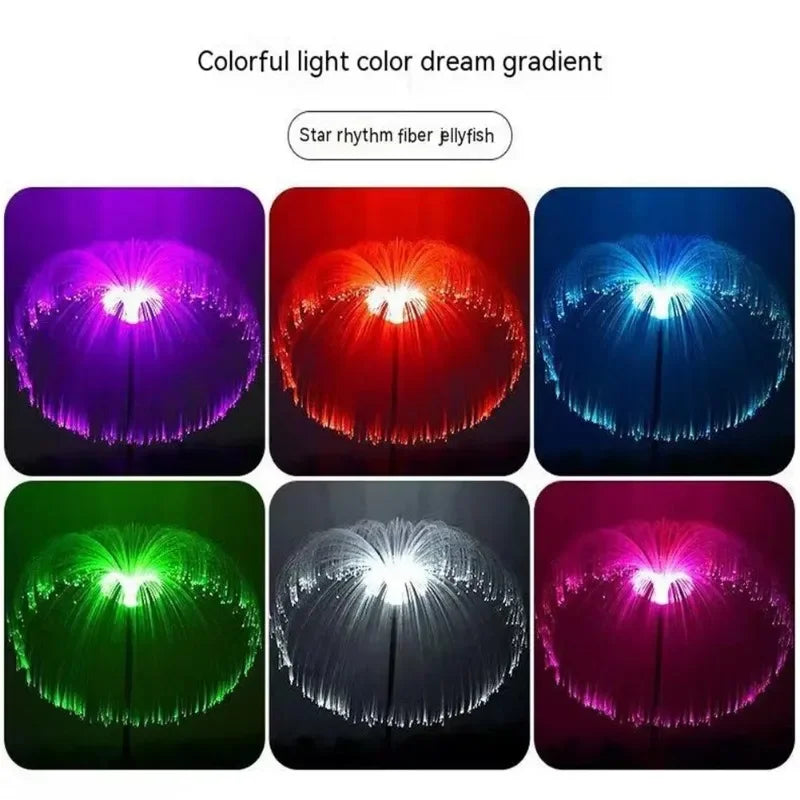 Solar Jellyfish Garden Lights for Outdoor Pathway & Yard Decor