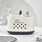 Kitchen Utensil Holder Plastic Cutlery Rack