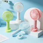 Mini Portable USB Fan UK Rechargeable Handheld Desk Cooler