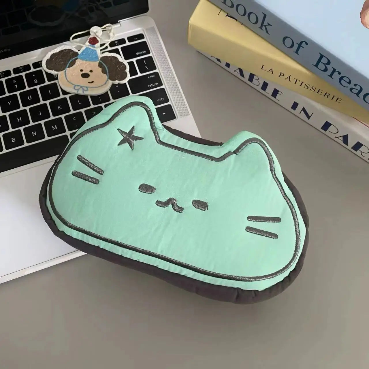 INS Style Cartoon Pencil Case Cute Plush Cat Pen Bag