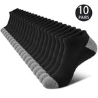 Unisex Ankle Socks Breathable Lightweight Sports Trainer Socks 5-10 Pack