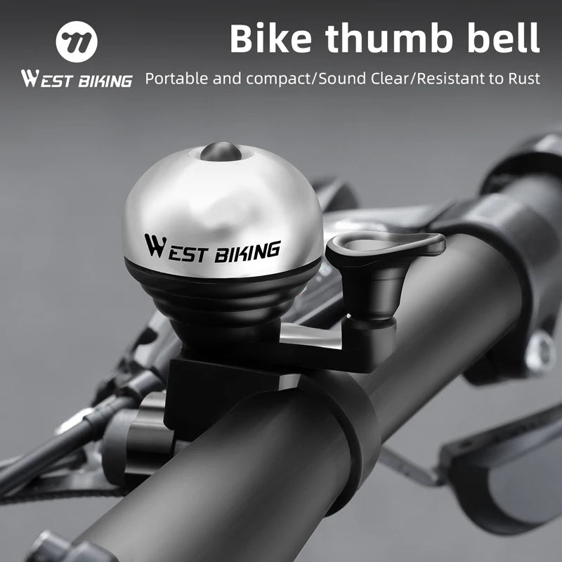 WEST BIKING Vintage Bicycle Bell Clear Sound MTB Road Bike Horn