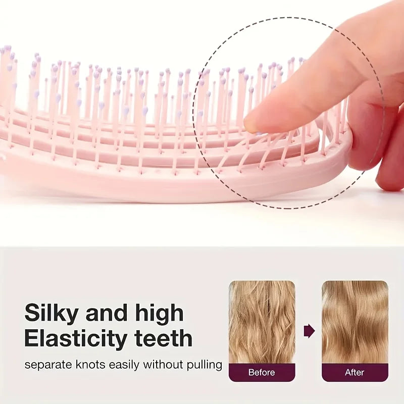Luxury Hollowed-Out Detangling Hair Massage Styling Comb Tool