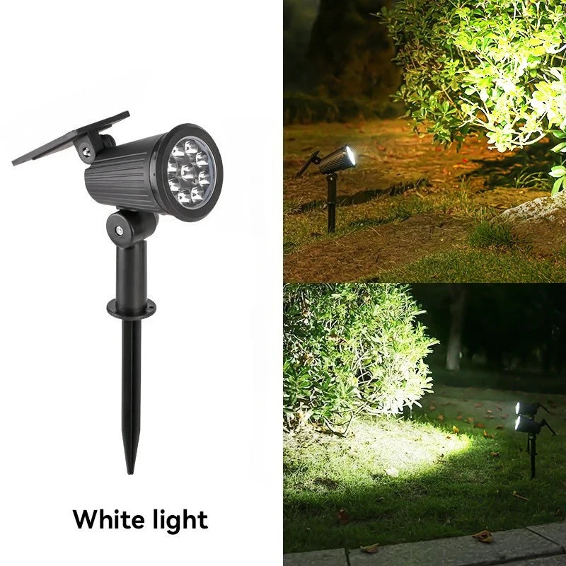 9 LED Solar Spotlight Waterproof Garden Light