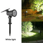 9 LED Solar Spotlight Waterproof Garden Light