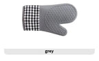 Silicone Insulated Gloves Heat Resistant Anti-Slip Kitchen Oven Mitts