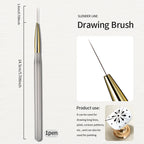 RSNAIL Nail Art Brush Gradient Painting Pen for Manicure Design