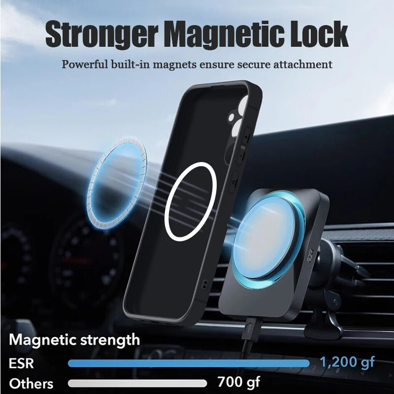 Luxury Magnetic MagSafe Case for Samsung Galaxy S22 S23 S24 S25 S26