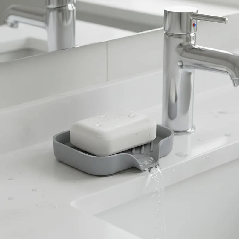 Silicone Faucet Mat Sink Tray Kitchen Sink Organizer & Drain Pad